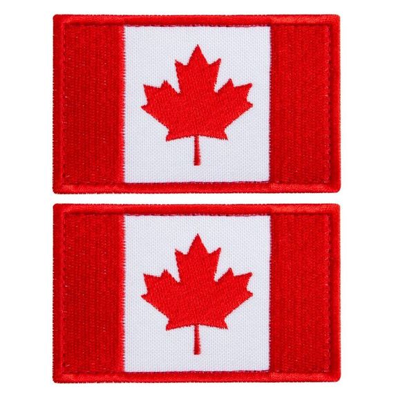 Шеврон IDEIA 87491 Україна 5*8  Габардин Червоний