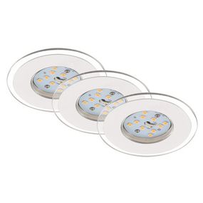 Светильники встраиваемый для ванной комнаты ATTACH LED/4.5W/230V IP44, Briloner 7257-036