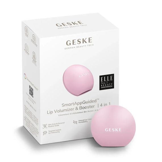 Пристрій для збільшення обʼєму губ GESKE Lip Volumizer&Booster 4в1 Small white, Рожевий | Зображення 8