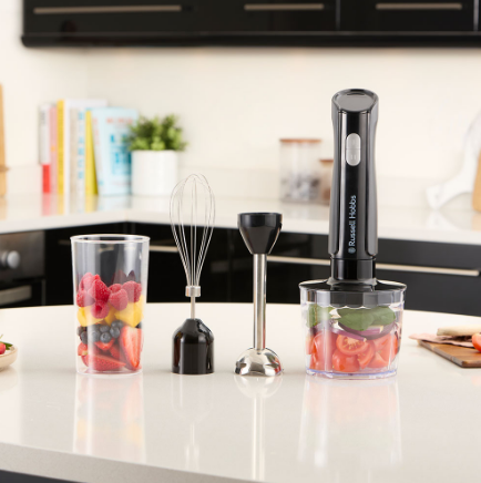 Занурювальний блендер Russell Hobbs 27141-56 Matte Charcoal 3 in 1 Hand Blender | Зображення 9