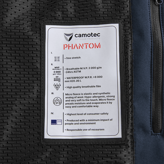 Комплект Phantom SoftShell Темно-синій (8385), M | Зображення 4