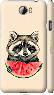 Чохол на Huawei Y5 II Єнотик з кавуном "4605m-496-2448"