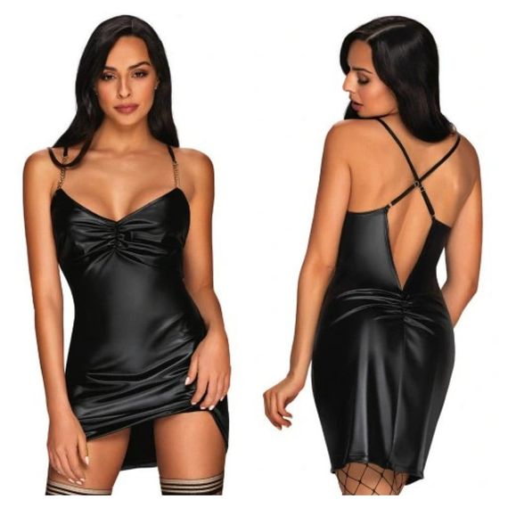 Платье-мини Obsessive Yollanda черный, L/XL sexstyle | Зображення 2