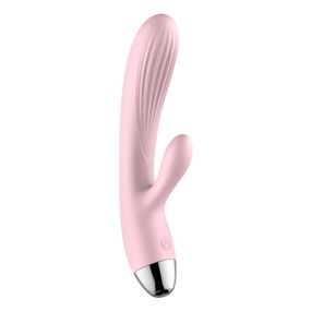 Вібратор для подвійної стимуляції Silicone Pulsator Pink Sex Aura