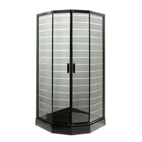Душевая кабина Insana Ida Black P 92/5 B LN 90х90х205 низкий поддон
