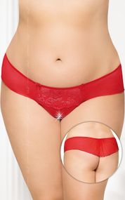 Жіночі стрінги - G-string 2433, red 2XL