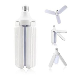 Светодиодная лампа Fan Blade Led 45W E27 тройная в форме вентилятора