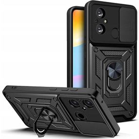Чехол Ummi Camshield Serge Ring для Xiaomi Redmi 12C Черный