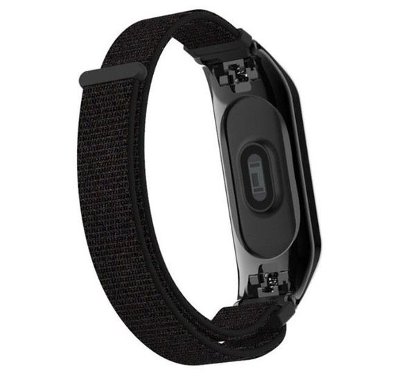 Нейлоновий ремінець для фітнес-браслета Xiaomi Mi Band 3 - Black | Зображення 3