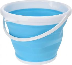 Складное ведро Silicon Bucket 10л., Туристическое ведро, Силиконовое ведро
