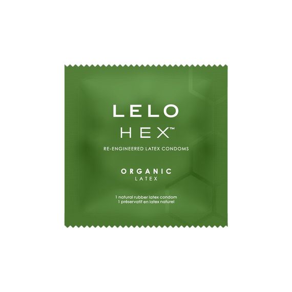 Презервативи LELO HEX Condoms Organic 12 Pack, тонкі та суперміцні (м'ята упаковка!!!) | Зображення 4