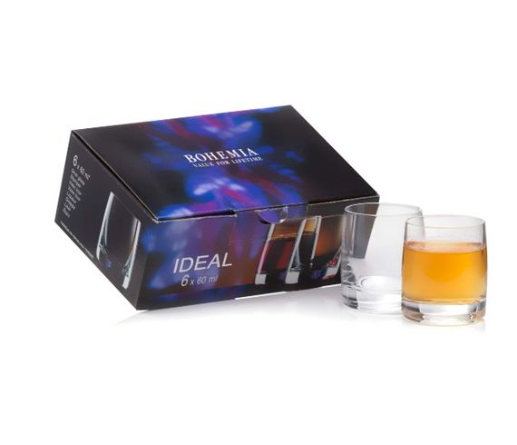 Набір стопок Bohemia Ideal 25015 060 60 мл 6 шт | Зображення 4