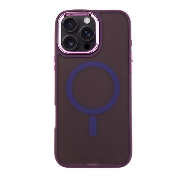 Чохол TPU+PC Space Magnetic Color with Magsafe для iPhone 16 Pro Колір Dark Blue | Зображення 4