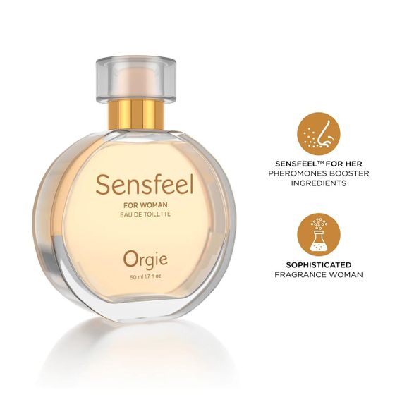 Жіночі парфуми з феромонами Orgie – Sensfeel for Woman (50 мл), квітково-фруктовий аромат Sex Aura | Зображення 1