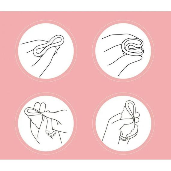 Менструальна чаша Gcup Gvibe, S, чорна, 6 х 3.5 см Sex Aura | Зображення 6