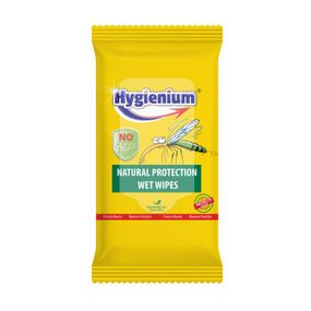 Защитные влажные салфетки HYGIENIUM от укусов комаров 40 шт.