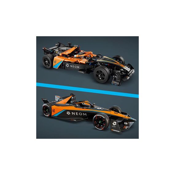 Конструктор LEGO Автомобіль для перегонів NEOM McLaren Formula E 452 деталі (42169) | Зображення 5