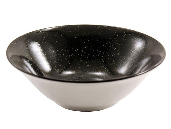 Салатник Interos Чорний граніт CLW-15-90264 16 см чорний