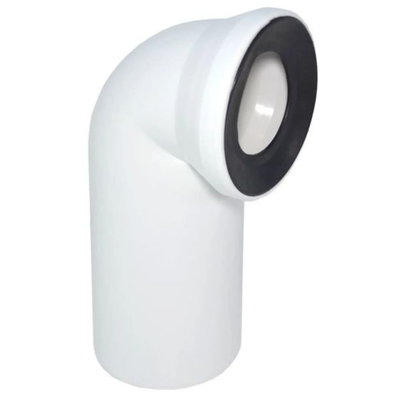 Коліно Waterstal WC Ø110/90° (фанова) W 090