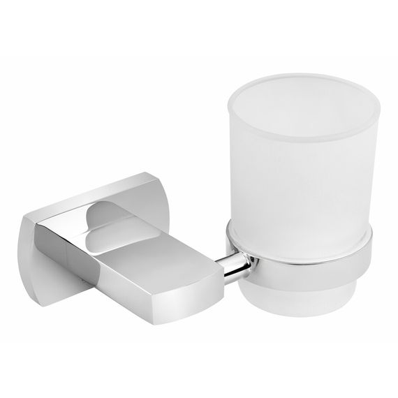 Склянка з тримачем для ванної кімнати Kroner KRP Graz - C95602 (CV024731)