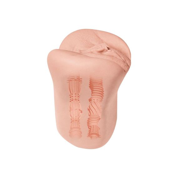 Мастурбатор-вагіна + попка Alive Lola Super Realistic Masturbator L Flesh, два канали, реалістик Sex Aura | Зображення 4