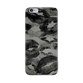 Чохол з унікальним дизайном для iPhone 6,iPhone 6s З принтом «Чорно-сірі поцілунки»