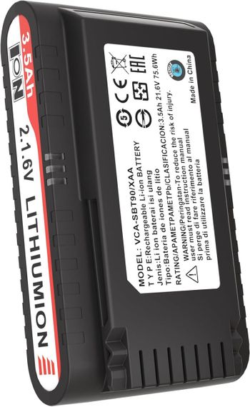 Акумулятор KUNLUN 21.6V 3500mAh для пилососів Samsung Jet 75 90 Complete/Elite/Pet Extra, змінний, літій-іонний