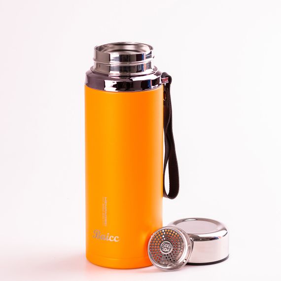 Термос из нержавеющей стали 800 мл с ремешком Оранжевый HPGM8865O | Зображення 2