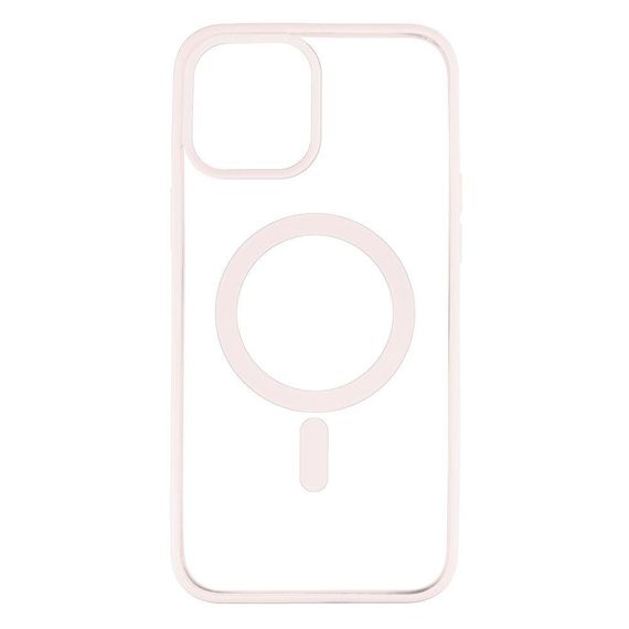 Чохол TPU Color with Magsafe для iPhone 12 Pro Max Колір 06, Рожевий пісок | Зображення 8