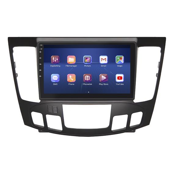 Штатная магнитола Lesko для Hyundai Sonata V (NF) Auto AC 2008-2010 экран 9" 2/32Gb 4G Wi-Fi GPS Top | Зображення 1