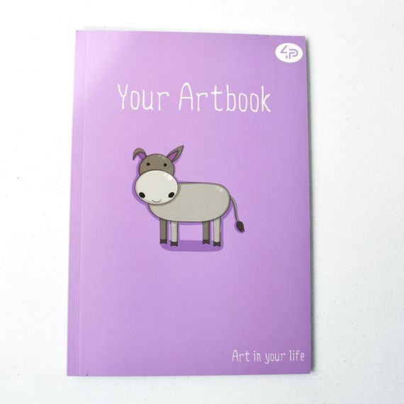 Блокнот 4Profi Artbook donkey 48 листов  формат А5 902293