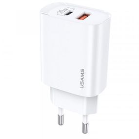 СЗП Usams US-CC121 T35 QC3.0 + PD3.0 20W Білий
