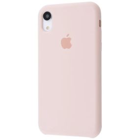 Силіконовий чохол Apple Silicone Case beige для iPhone XR