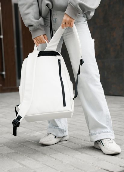 Жіночий рюкзак Sambag ZARD LST білий 46 х 28 х 13 см (25018008) | Зображення 3