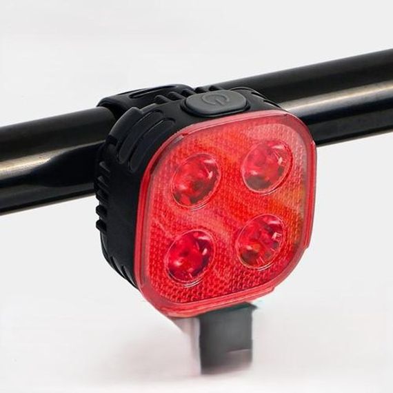 Умный задний фонарь для велосипеда, Фонарь для ночной езды Задний стоп сигнал велосипеда YL-59 | Зображення 6