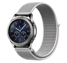 Нейлоновый ремешок Primo для часов Samsung Gear S3 Classic SM-R770 / Frontier RM-760 - White