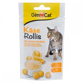 Вітамінізовані ласощі для котів GimCat Kase-Rollis із сиром 40 гр