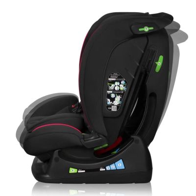 Автокресло Lionelo Aart I-Size Black Carbon Red (LO-AART I-SIZE BLACK CARBON RED) | Зображення 1