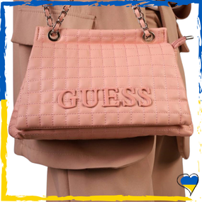 Сумка жіноча з екошкіри Guess. Сумочка Гесс жіноча