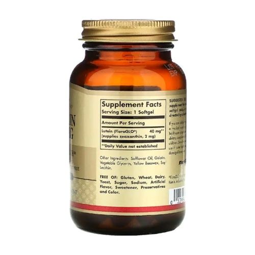 Лютеин Solgar Lutein 40 mg 30 Softgels | Зображення 1