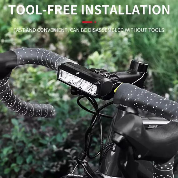 Велофара потужна WZ-317 EOS610-3LED, 900LM | Зображення 2