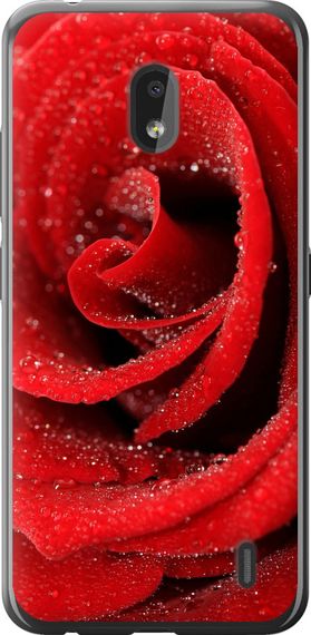 Чехол на Nokia 2.2 Красная роза "529u-1706-17620"