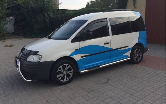 Вітровики (2 шт, HIC) для Volkswagen Caddy 2010-2015рр | Зображення 2