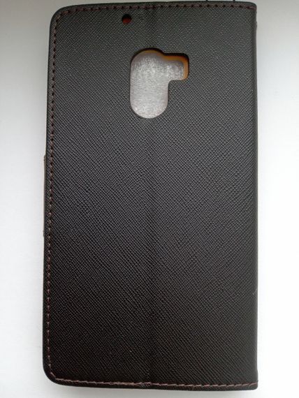 Чохол-книжка Goospery для Lenovo A7010 чорний/коричневий | Зображення 1