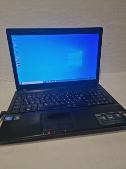 Ноутбук Б-класс Asus X54C / 15.6" (1366x768) TN / Intel Celeron B820 (2 ядра по 1.7 GHz) / 8 GB DDR3 / 120 GB SSD / Intel HD Graphics / WebCam / DVD-RW / Win 10 / АКБ не держит б/у | Зображення 1