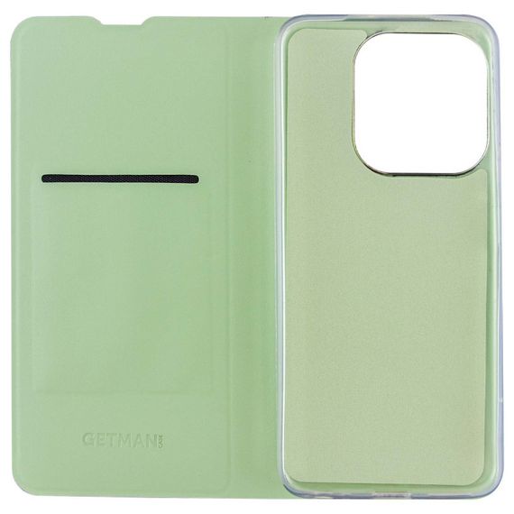 Шкіряний чохол-книжка GETMAN Elegant (PU) для Tecno Spark Go 2023 М'ятний | Зображення 2
