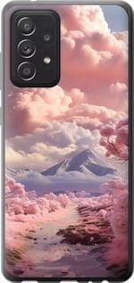 Чохол на Samsung Galaxy A52s 5G A528B Рожеві хмари із силікону FCh_047767