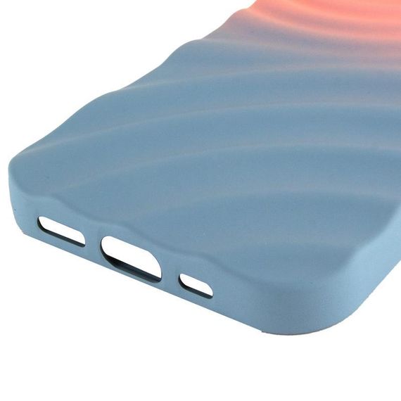 Чехол TPU ColorWave для Apple iPhone 16 Pro Max (6.9") Peach / Sky | Зображення 4