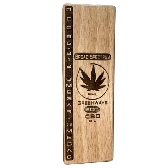 Комплекс для профилактики нервной системы Greenwave CBD D E B6 B12 C Omega3 Omega6 20% 5 ml | Зображення 1