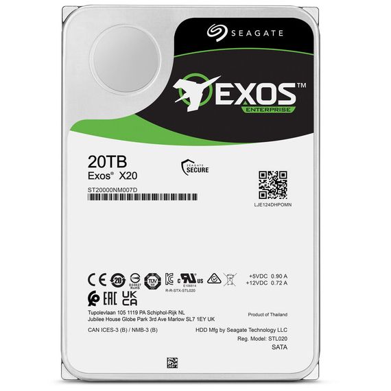 Жорсткий диск SAS 3.5" 20TB Seagate (ST20000NM007H) | Зображення 1